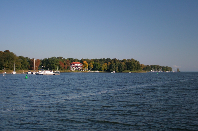 Altweibersommer im Herbst 