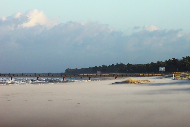 Xaver Sturmtief - Strand