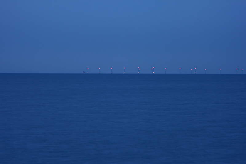 Windräder vor Preow