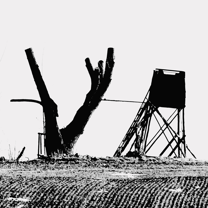 Schwarzweiss Landschaftsfotografien Kunstkapelle Remplin