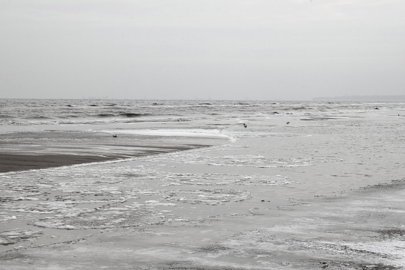 Winter an der ostsee 