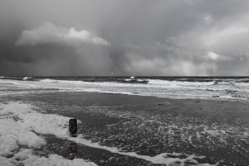 Winter an der ostsee 