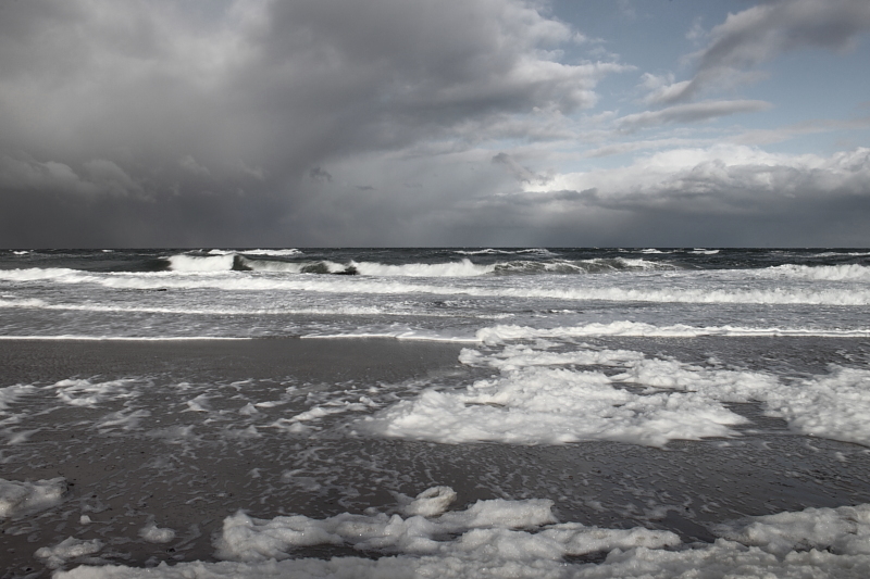 Winter an der ostsee 