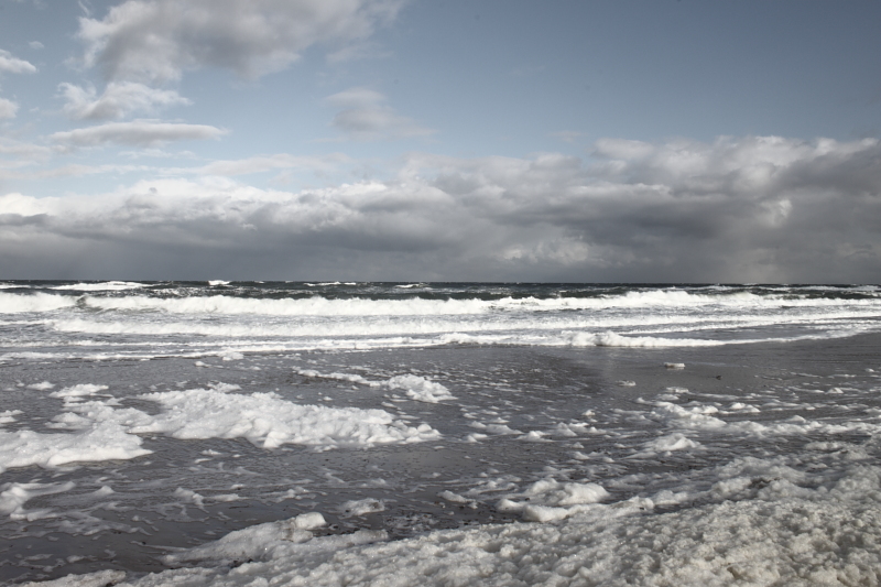 Winter an der ostsee 